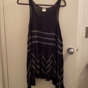 Free People Voile and Lace Trapeze Slip